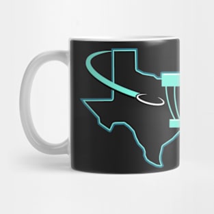 Texas Disc Golf - Motion Light Green Mug